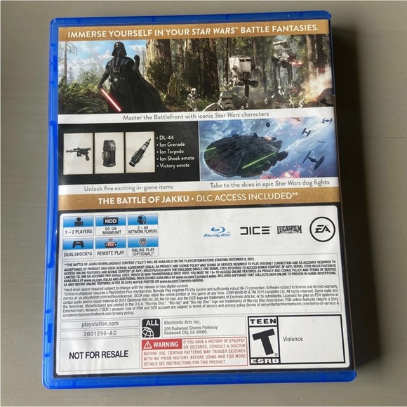 Star Wars Battlefront -- Deluxe Edition (Sony PlayStation 4, 2015) - Picture 3 of 6